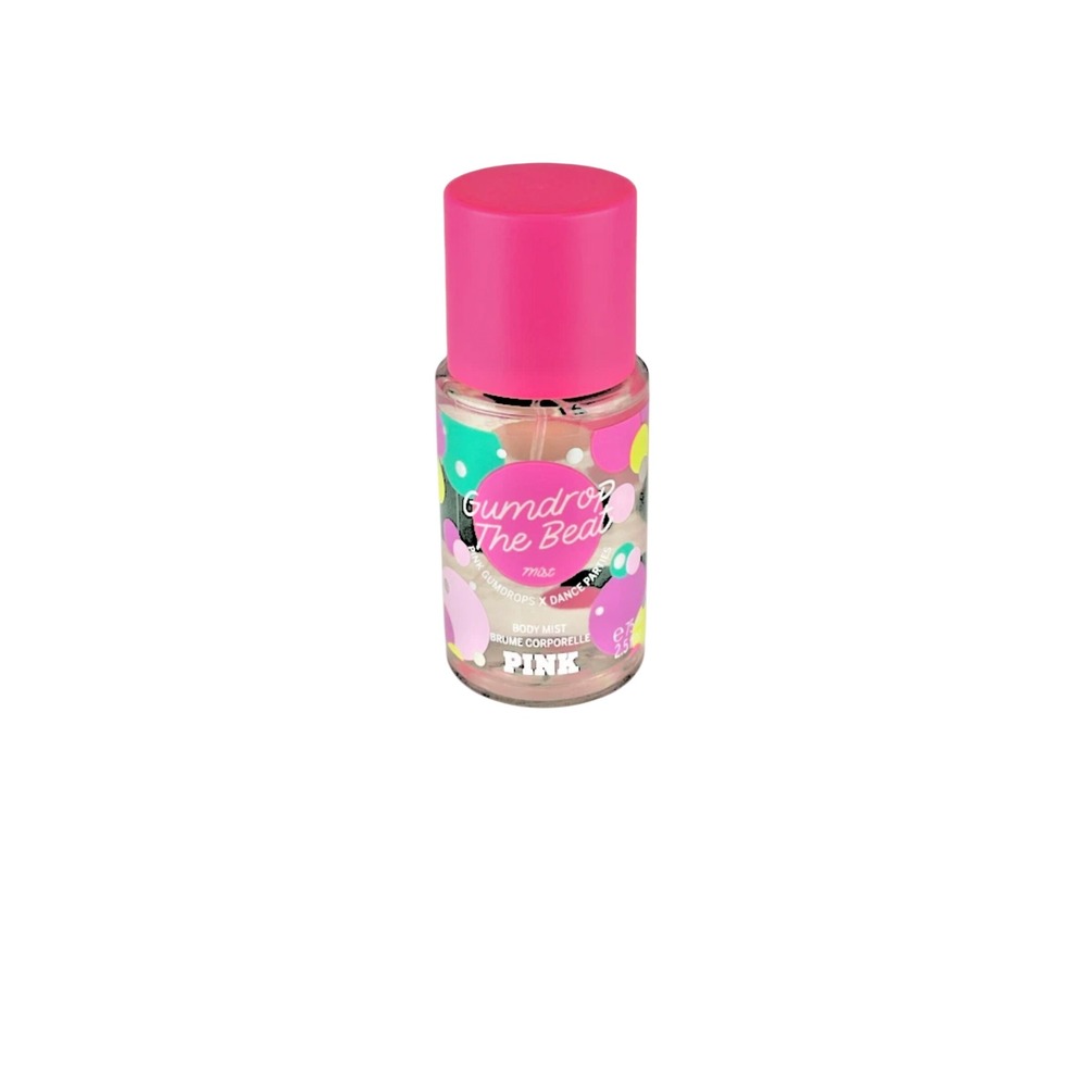 Victorias Secret PINK Gumdrop The Beat Body Mist 2.5oz Travel Spray Fragrance